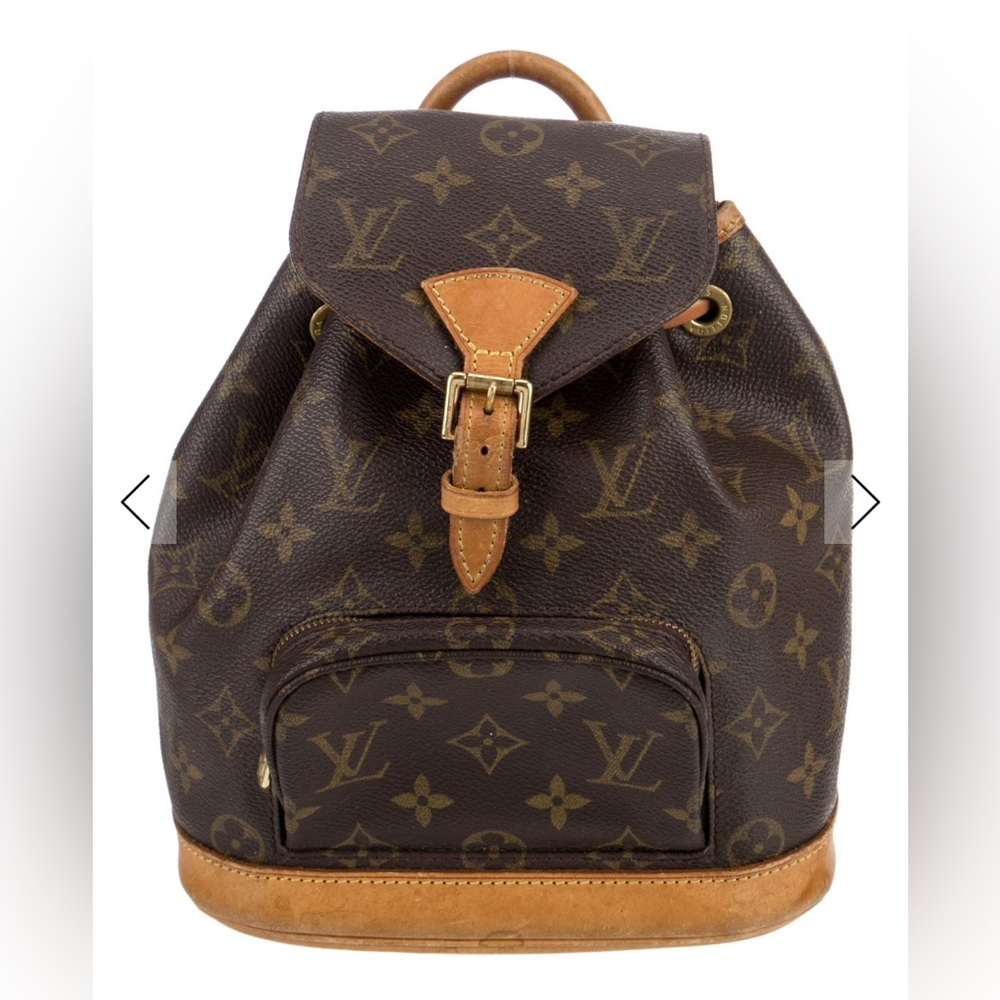 Louis Vuitton mini nano monogram backpack vintage